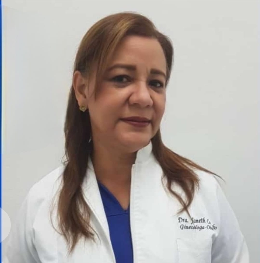 Dr(a). Janeth María Corbacho Contreras, Ginecología — ASOMENOPAUSIA Capítulo Bolívar